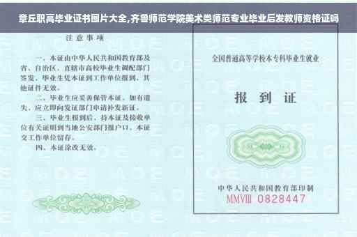 章丘职高毕业证书图片大全,齐鲁师范学院美术类师范专业毕业后发教师资格证吗