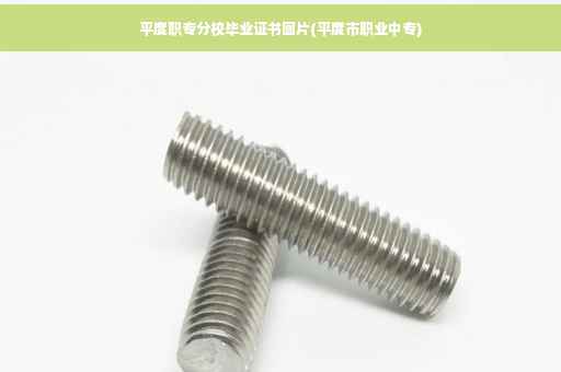 平度职专分校毕业证书图片(平度市职业中专)