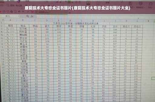 康复技术大专毕业证书图片(康复技术大专毕业证书图片大全)