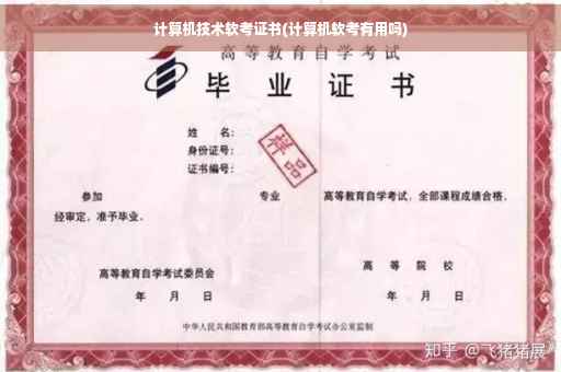 计算机技术软考证书(计算机软考有用吗)