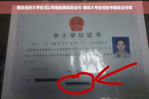 刚毕业的大学生可以考哪些建筑类证书-建筑大专在校能考哪些证书呢