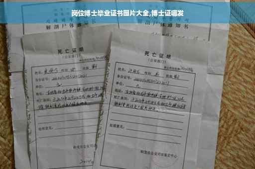 岗位博士毕业证书图片大全,博士证哪发