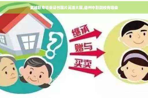 武城职专毕业证书图片高清大图,德州中职院校有哪些