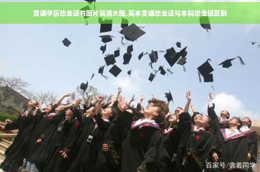 贯通学历毕业证书图片高清大图,高本贯通毕业证与本科毕业证区别
