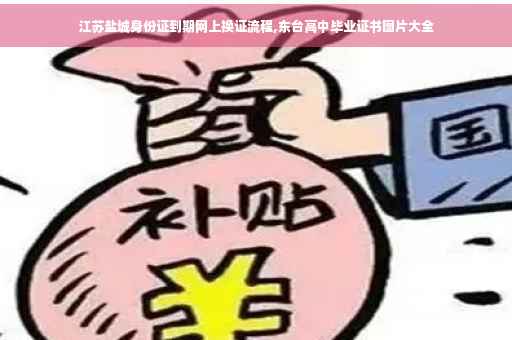 江苏盐城身份证到期网上换证流程,东台高中毕业证书图片大全
