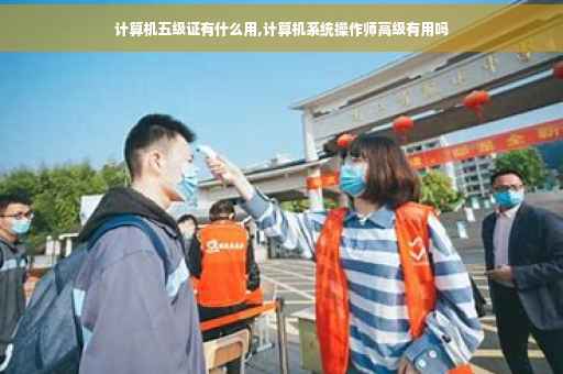 计算机五级证有什么用,计算机系统操作师高级有用吗