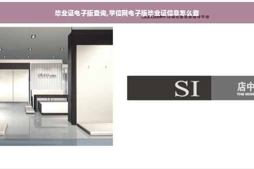 毕业证电子版查询,学信网电子版毕业证信息怎么查