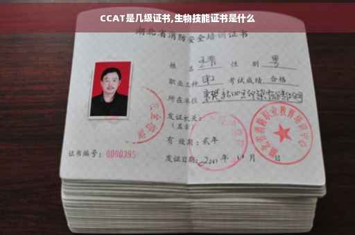 CCAT是几级证书,生物技能证书是什么