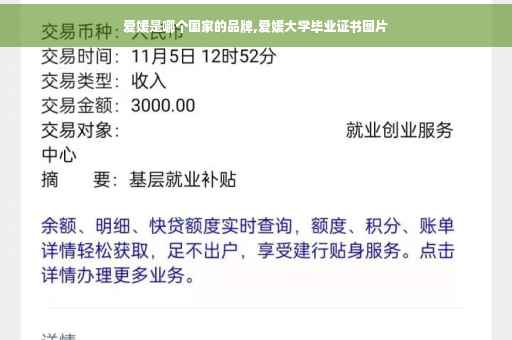爱媛是哪个国家的品牌,爱媛大学毕业证书图片