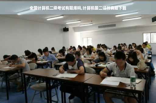 全国计算机二级考试有题库吗,计算机国二证书真题下载