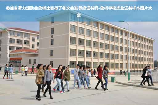 参加省智力运动会象棋比赛得了名次会发等级证书吗-象棋学校毕业证书样本图片大全