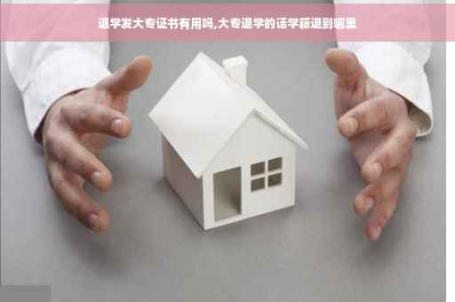 退学发大专证书有用吗,大专退学的话学籍退到哪里