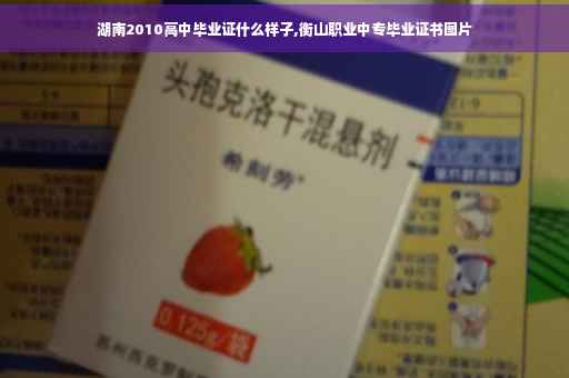 湖南2010高中毕业证什么样子,衡山职业中专毕业证书图片