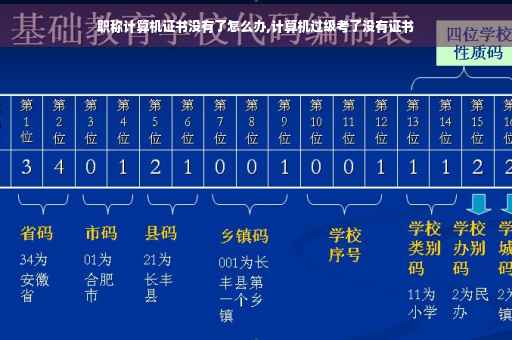 职称计算机证书没有了怎么办,计算机过级考了没有证书