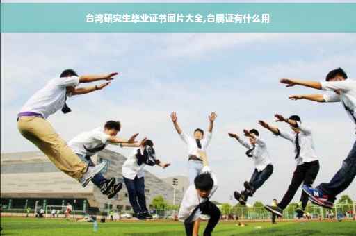 台湾研究生毕业证书图片大全,台属证有什么用