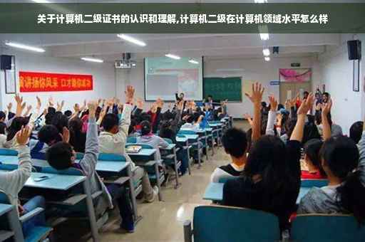 关于计算机二级证书的认识和理解,计算机二级在计算机领域水平怎么样