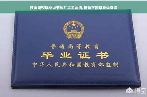 技师院校毕业证书图片大全高清,技师学院毕业证查询