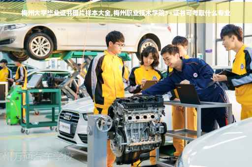 梅州大学毕业证书图片样本大全,梅州职业技术学院3+证书可考取什么专业