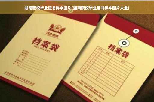 湖南职校毕业证书样本图片(湖南职校毕业证书样本图片大全)