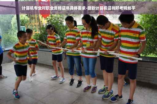 计算机专业对职业资格证书具体要求-微软计算机证书好考吗知乎