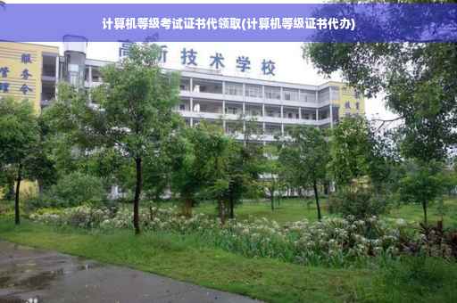 计算机等级考试证书代领取(计算机等级证书代办)
