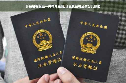 计算机等级证一共有几级啊,计算机证书还有分几级的