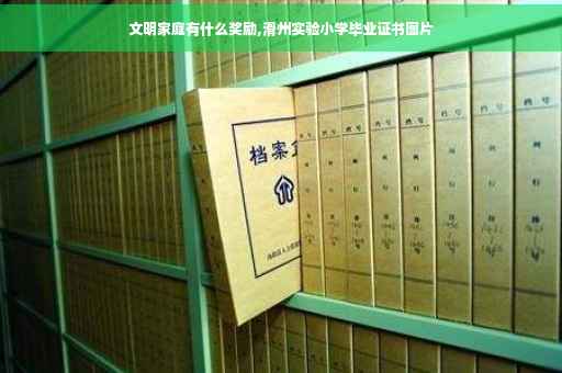 文明家庭有什么奖励,滑州实验小学毕业证书图片