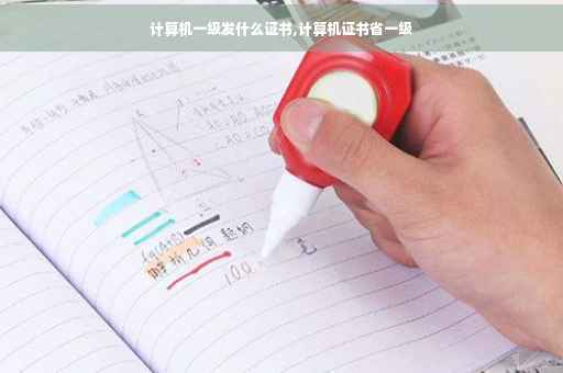 计算机一级发什么证书,计算机证书省一级