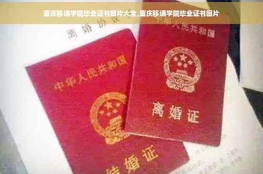 重庆移通学院毕业证书图片大全,重庆移通学院毕业证书图片