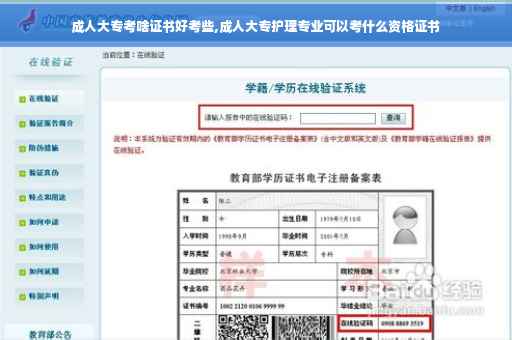 成人大专考啥证书好考些,成人大专护理专业可以考什么资格证书