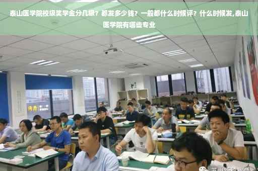 泰山医学院校级奖学金分几级？都发多少钱？一般都什么时候评？什么时候发,泰山医学院有哪些专业