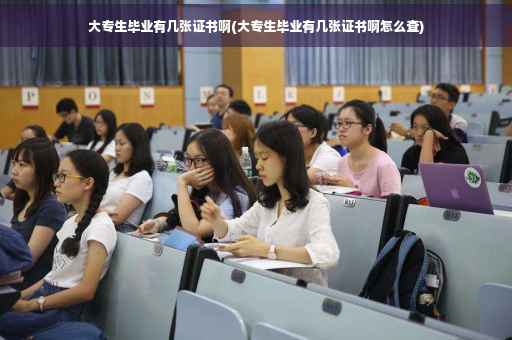 大专生毕业有几张证书啊(大专生毕业有几张证书啊怎么查)