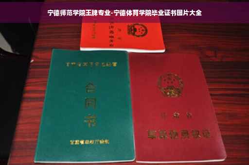 宁德师范学院王牌专业-宁德体育学院毕业证书图片大全 宁德师范学院王牌专业-宁德体育学院毕业证书图片大全