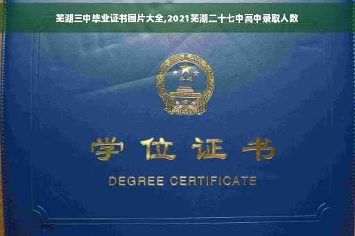 芜湖三中毕业证书图片大全,2021芜湖二十七中高中录取人数