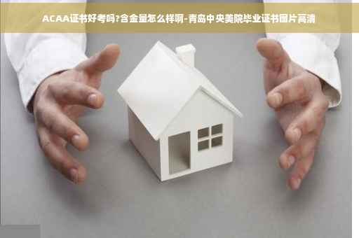 ACAA证书好考吗?含金量怎么样啊-青岛中央美院毕业证书图片高清