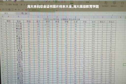 海大本科毕业证书图片样本大全,海大继续教育学院 海大本科毕业证书图片样本大全,海大继续教育学院