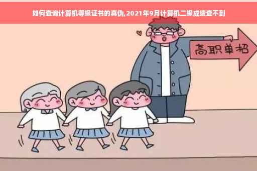 如何查询计算机等级证书的真伪,2021年9月计算机二级成绩查不到
