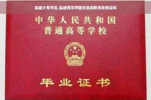 盐城大专学历,盐城师范学院毕业发教师资格证吗