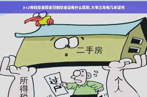 3+2专科毕业和全日制毕业证有什么区别,大专三年有几本证书