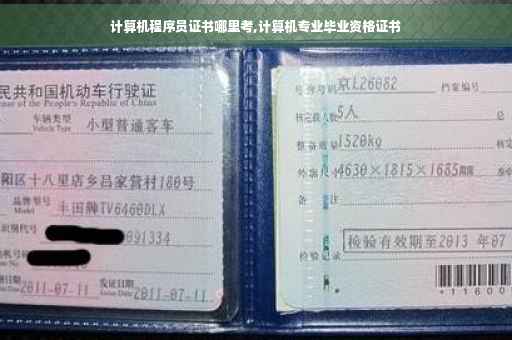 计算机程序员证书哪里考,计算机专业毕业资格证书