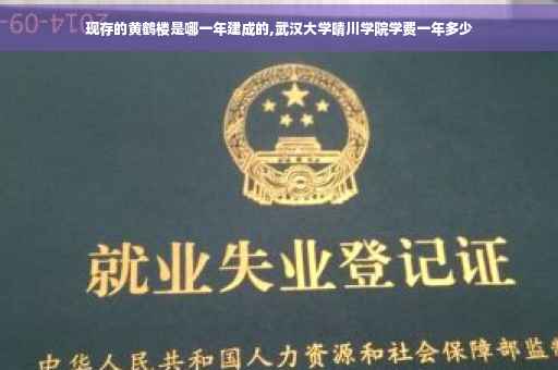 现存的黄鹤楼是哪一年建成的,武汉大学晴川学院学费一年多少 现存的黄鹤楼是哪一年建成的,武汉大学晴川学院学费一年多少