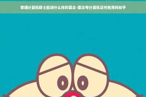 普通计算机硕士能进什么样的国企-国企考计算机证书有用吗知乎 普通计算机硕士能进什么样的国企-国企考计算机证书有用吗知乎