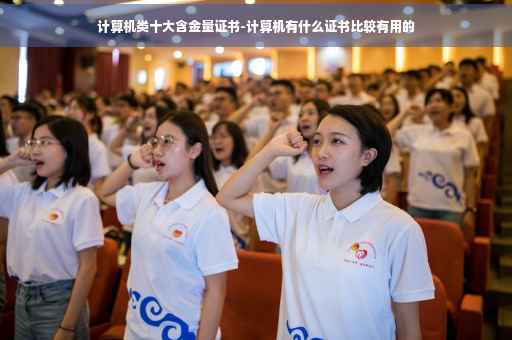 计算机类十大含金量证书-计算机有什么证书比较有用的