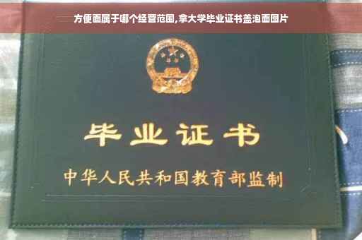 方便面属于哪个经营范围,拿大学毕业证书盖泡面图片