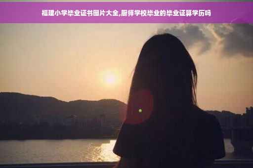 福建小学毕业证书图片大全,厨师学校毕业的毕业证算学历吗