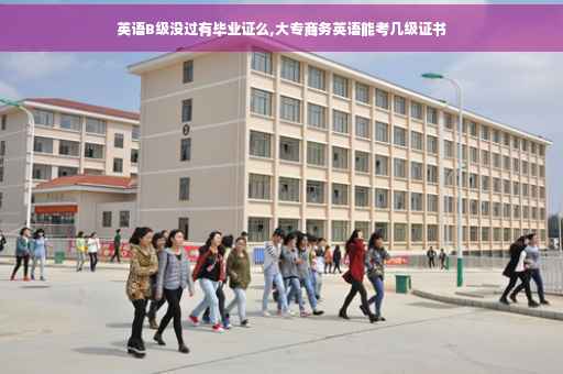 英语B级没过有毕业证么,大专商务英语能考几级证书