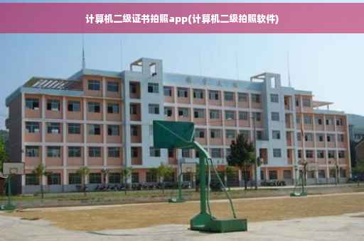 计算机二级证书拍照app(计算机二级拍照软件)