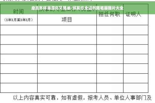 扉页怎样画漂亮又简单-颁发毕业证书简笔画图片大全