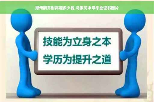 郑州到开封高速多少钱,马家河中学毕业证书图片