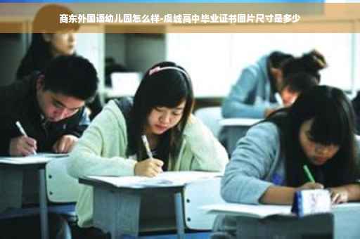 商东外国语幼儿园怎么样-虞城高中毕业证书图片尺寸是多少